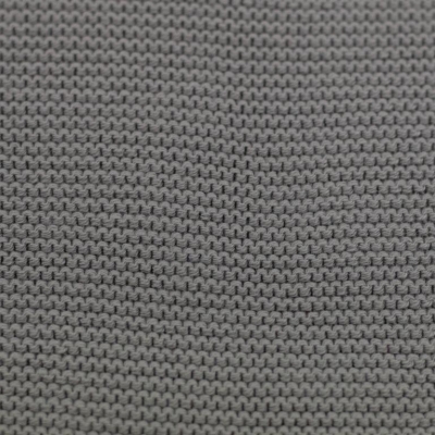 Wellenstrick Baumwolle | ELLA | Grau